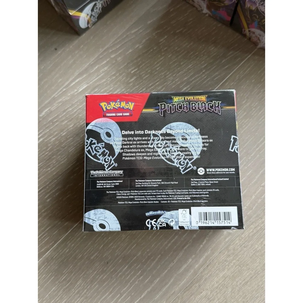 Pokémon TCG Mega Evolution Pitch Black Booster Display Box (36 Packs) ❤️✅ Sealed